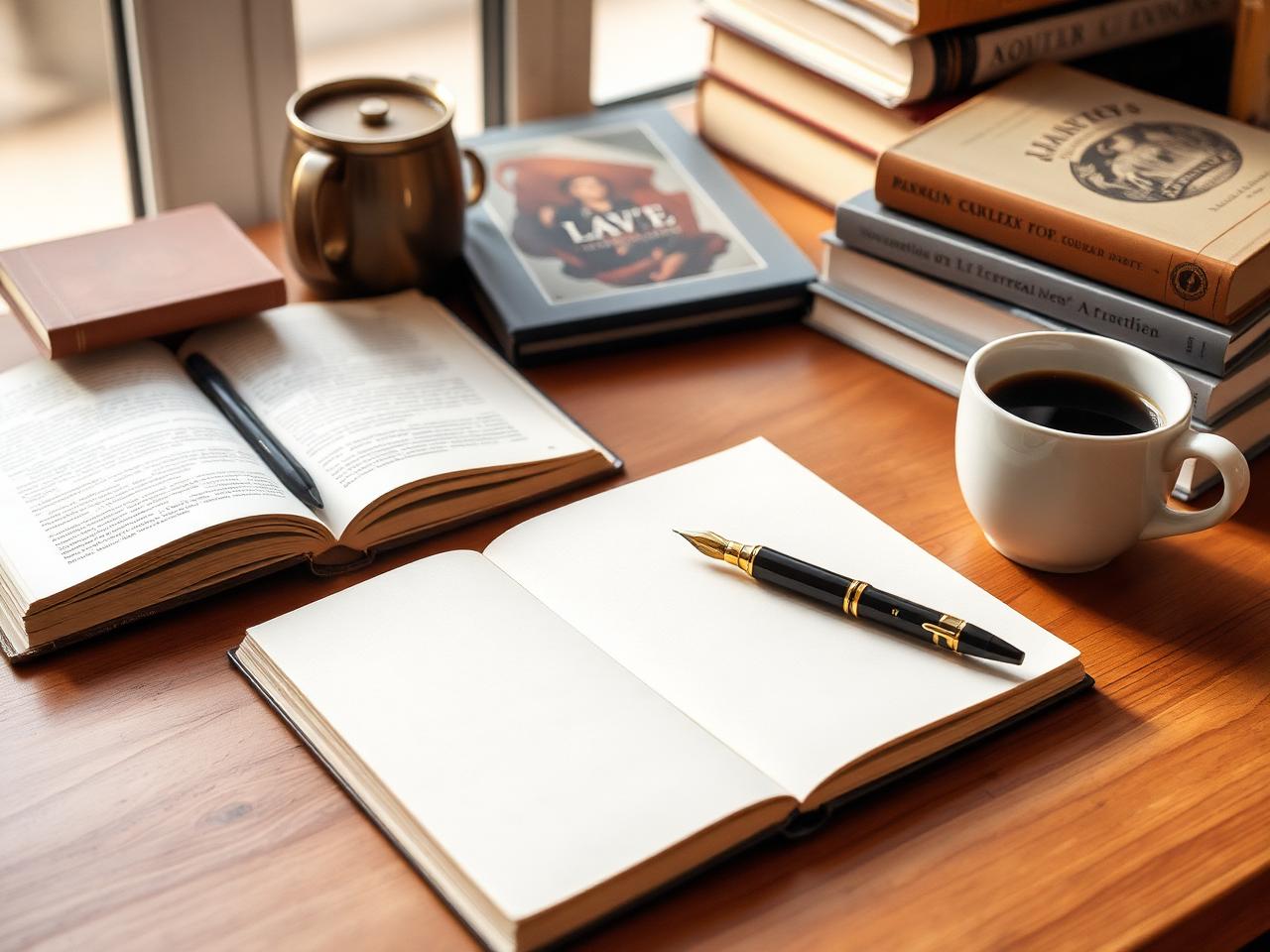 Copywriter Signature Copywriter portfolio template preview — Elegant Luxury style